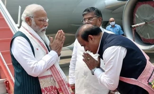 Modi's Pre Result Gift To Assam